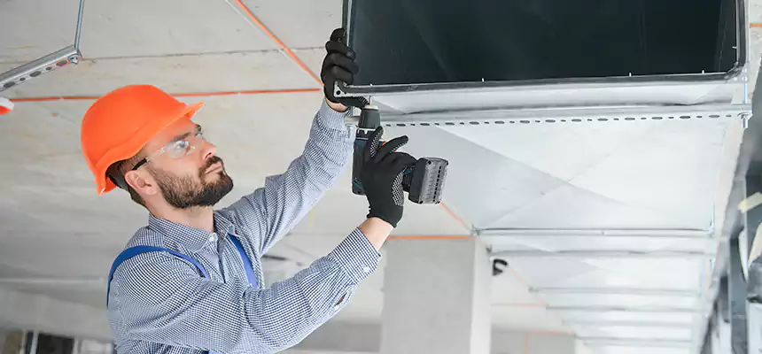 Roof Cap & Exterior Hood Lint Buildup Removal – New London